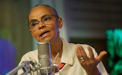 Brasília (DF) 17/09/2024 A ministra do Meio Ambiente e Mudança do Clima, Marina Silva, participa do programa Bom Dia, Ministra Foto: Fabio Rodrigues-Pozzebom/ Agência Brasil