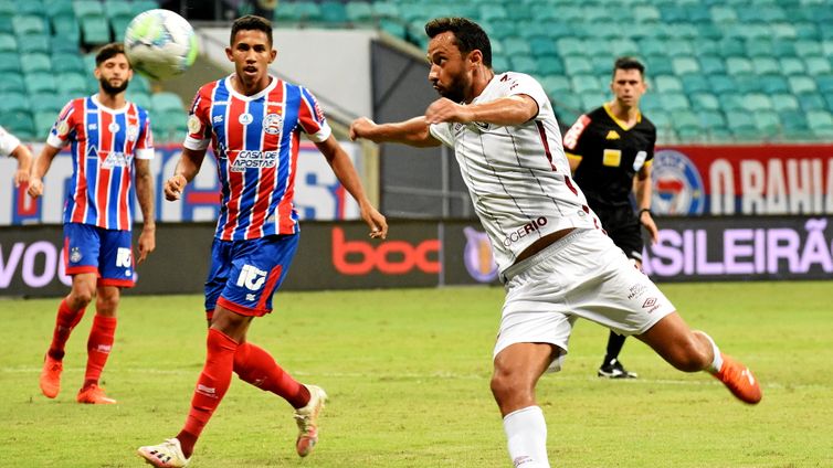 Mailson Santana/Fluminense FC Experiente Nenê ajudou o Flu a encostar no G-4.
