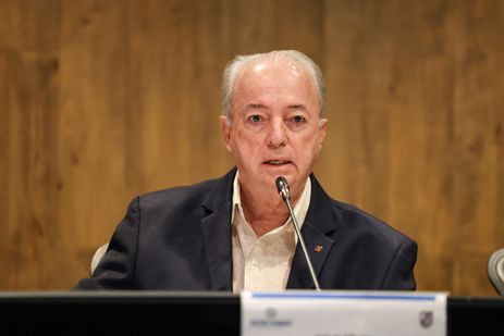 Tomaz Silva/Agência Brasil Rio de Janeiro (RJ), 06/03/2025 – O subsecretário de Estado de Turismo, Nilo Félix durante apresentação de balanço do esquema especial realizado durante o Carnaval, no Centro Integrado de Comando e Controle (CICC), na Cidade Nova, no Rio de Janeiro. Foto: Tomaz Silva/Agência Brasil