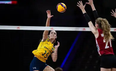 Brasília (DF), 21/06/2026 – liga das nações de volei alemanha x brasil.
Foto:  VNL/Divulgação