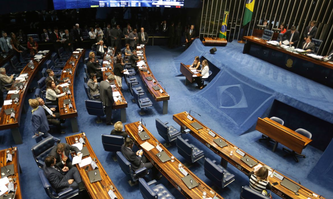 Brasília - Plenário do Senado aprovou projeto que cria o Plano Nacional de Enfrentamento ao Homicídio de Jovens com metas de redução da violência (Fabio Rodrigues Pozzebom/Agência Brasil)