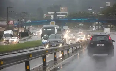 Chuvas em Santa Catarina – Estradas do Meio Oeste estão interditadas devido às fortes chuvas que assolam a região. Foto: Julio Cavalheiro/Arquivo Secom
