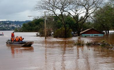 Barra do Guarita é um dos municípios gaúchos atingidos pela chuva