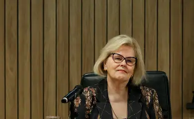 Brasília (DF), 14/08/2023, A presidente do CNJ e do Supremo Tribunal Federal (STF), Rosa Weber, durante 4ª reunião do Observatório dos Direitos Humanos do Poder Judiciário (ODH), no Conselho Nacional da Justiça (CNJ).  Foto: José Cruz/Agência Brasil