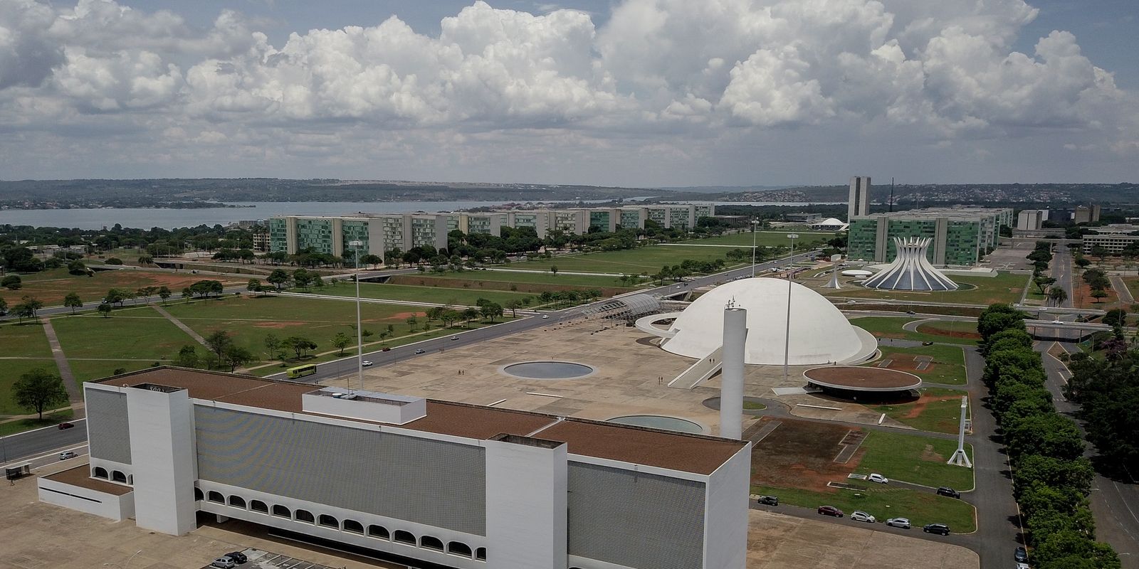 Prédio do Biblioteca Nacional de Brasília | Agência Brasil