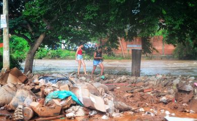 Estrago das chuvas na cidade de Salinas - Minas Gerais