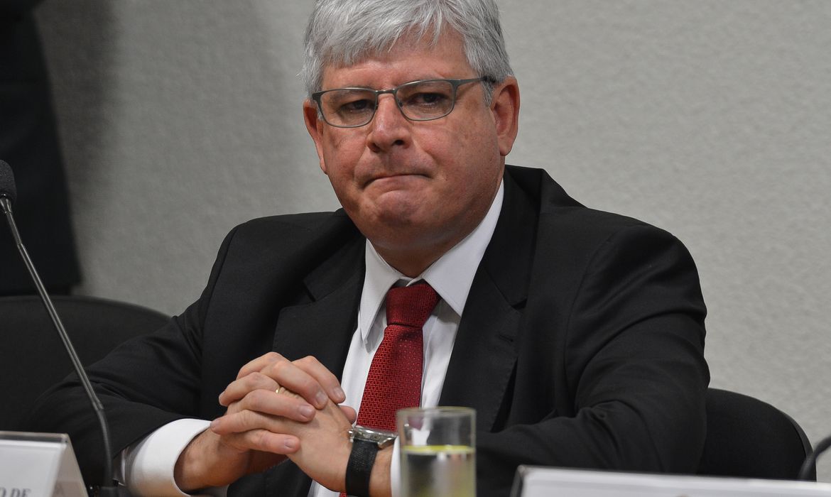O procurador-geral da República, Rodrigo Janot, apresentou os resultados de setembro de 2013 a agosto de 2014 na CCJ do Senado.(Antônio Cruz/ Agência Brasil)