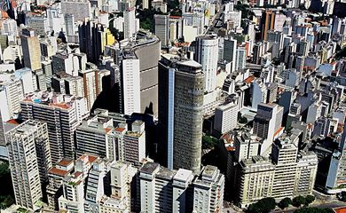 Vista aérea de São Paulo