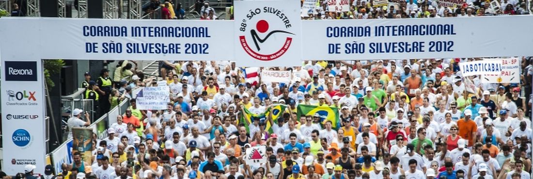 Cerca de 25 mil pessoas, entre corredores profissionais e atletas amadores, participam da 88ª edição da Corrida Internacional de São Silvestre