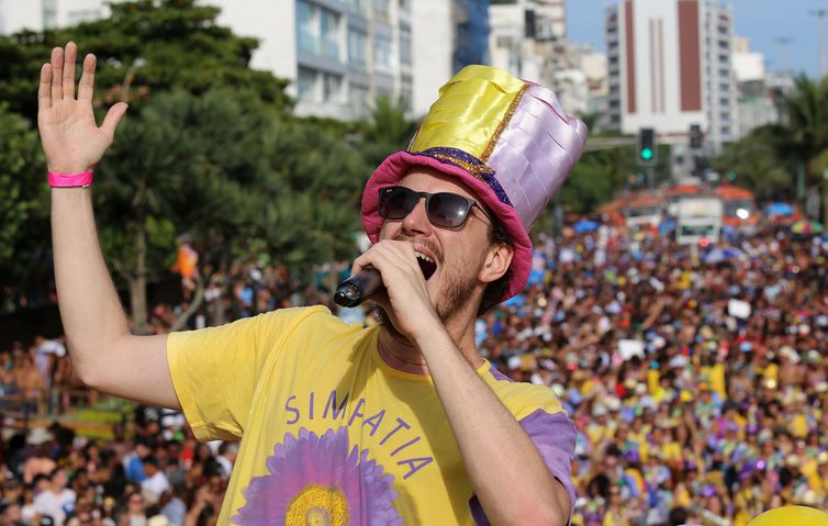 Rio de Janeiro - O Bloco Simpatia É Quase Amor teve, segundo a Riotur, a presença de um público de 100 mil (Fernando Maia/Riotur)