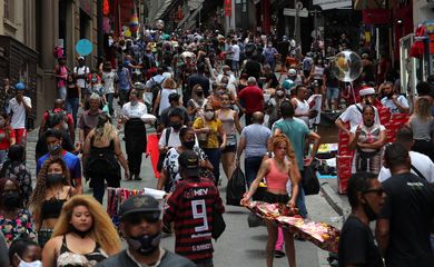 Comércio de rua em São Paulo