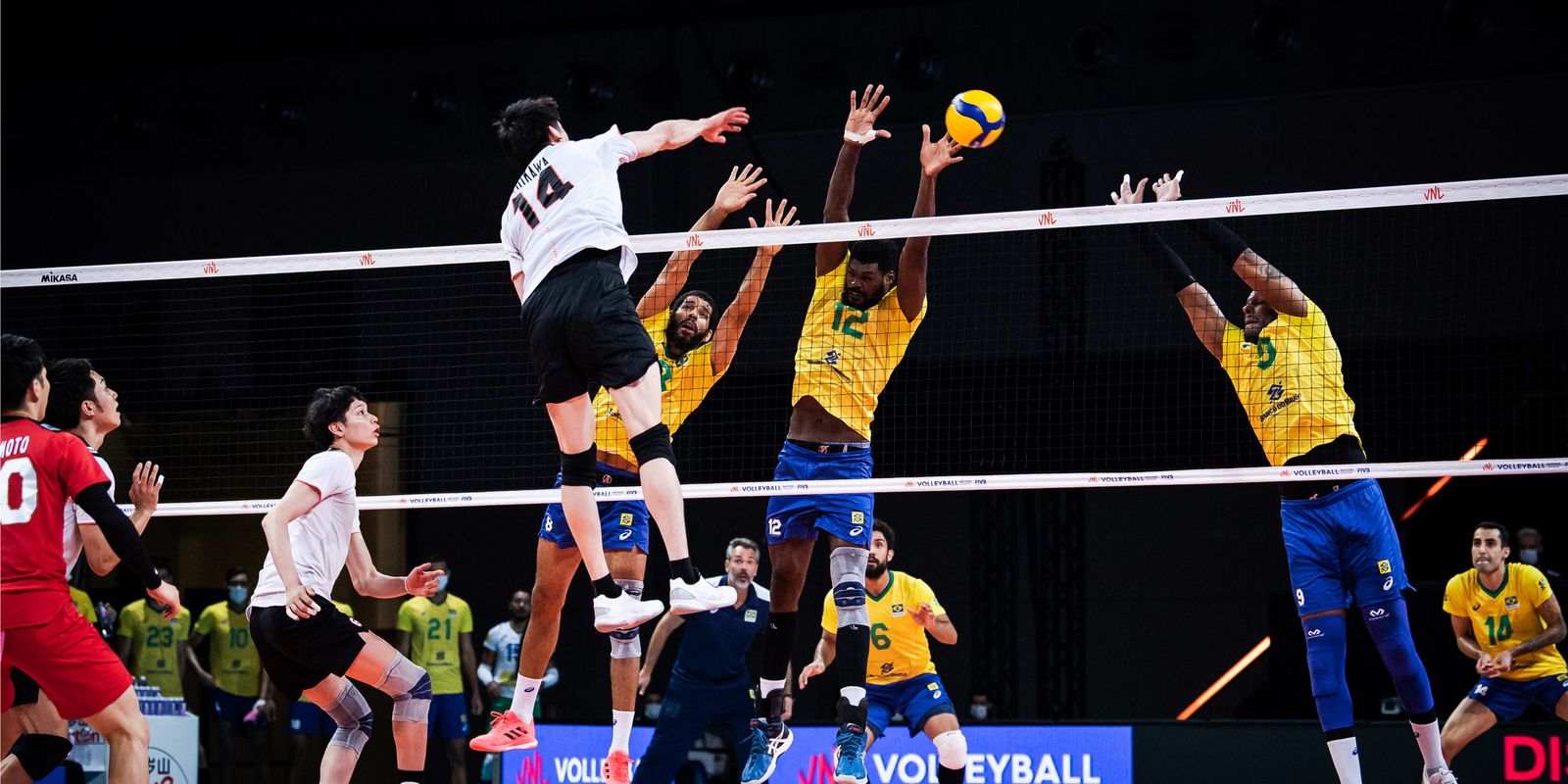Brasil perde para o invicto Japão na Liga das Nações masculina de vôlei -  Esportes DP