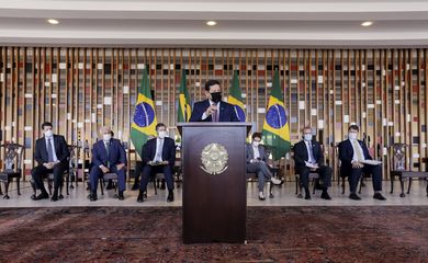 O Vice-Presidente da República, Hamilton Mourão, coordena a 2ª Reunião do Conselho Nacional da Amazônia Legal (CNAL).