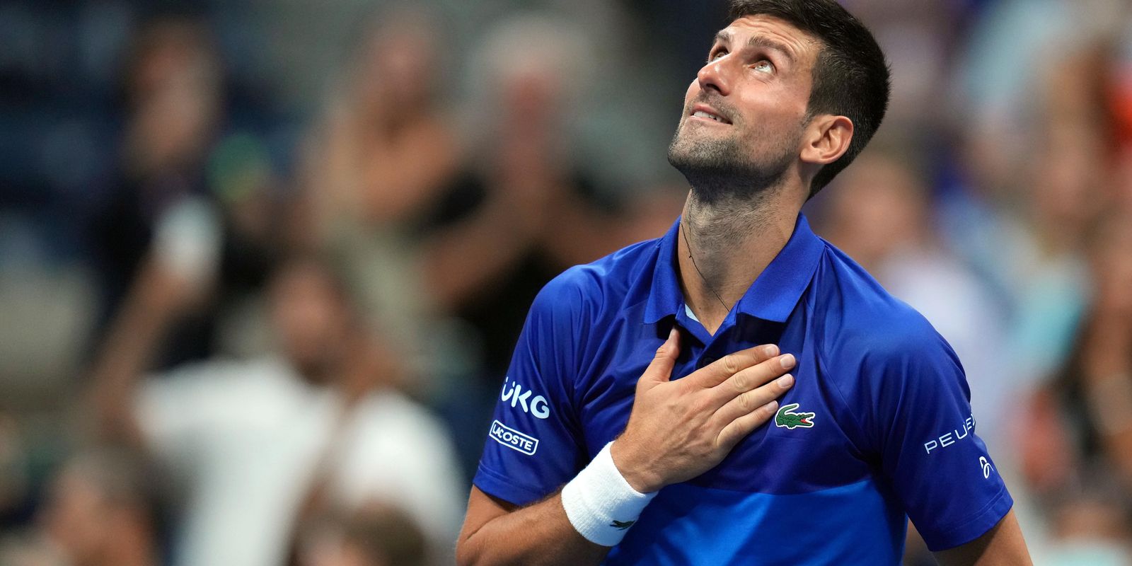 Novak Djokovic após vitória sobre Matteo Berrettini no US Open