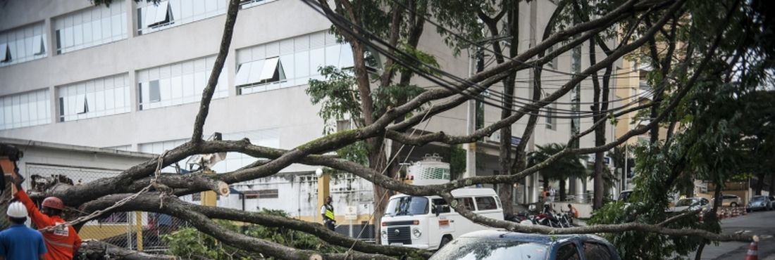 São Paulo enfrenta transtornos por causa da chuva forte