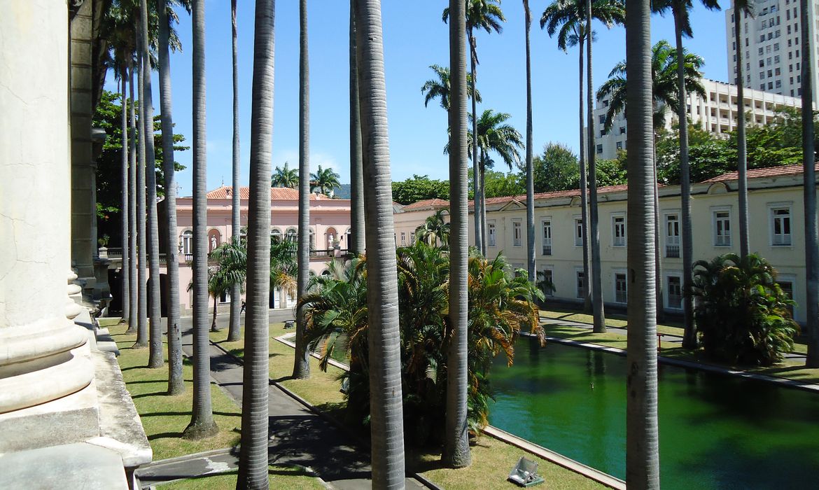 Museu Histórico e Diplomático no Palácio Itamaraty, no centro do Rio