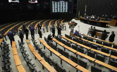 Brasília (DF) 06/02/2025  - Plenário da câmara dos deputados, durante sessão deliberativa virtual para a votação de propostas. Na pauta, sete projetos de decreto legislativo sobre acordos internacionais firmados pelo Brasil.
Foto Lula Marques/ Agência Brasil