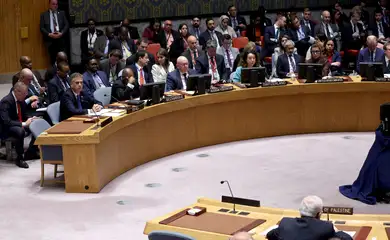 Reunião do Conselho de Segurança da ONU
 24/10/2023   REUTERS/Shannon Stapleton