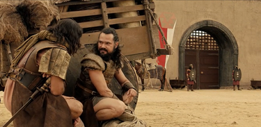 A Terra Prometida - Salmon e Melquias lutam contra soldados