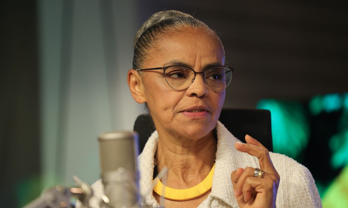 Brasília (DF) 05/05/2025  - A ministra do Meio Ambiente e Mudança do Clima, Marina Silva, participa do programa Bom Dia, Ministra Foto: Fabio Rodrigues-Pozzebom/ Agência Brasil