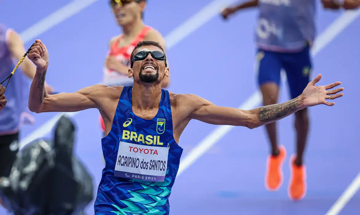 30.08.24 - Julio Cesar Agripino - Jogos Paralímpicos Paris 2024 - atletismo, - 
Foto: Wander Roberto/CPB