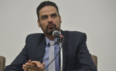 O secretário nacional de Justiça, Paulo Abrão, durante o seminário que debate casos de sucesso contra lavagem de dinheiro(Antônio Cruz/Agência Brasil)