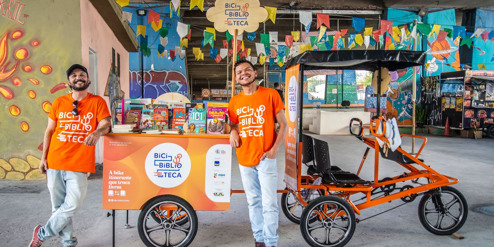 Jardim da leitura no Pequeno Príncipe terá distribuição gratuita de livros