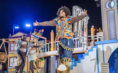 Brasília (DF), 24/12/2025 - Lucas dos Prazeres - Artistas periféricos de auto de Natal têm lutas em suas comunidades.
Foto: HANS VON MANTEUFFEL/Divulgação