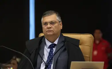 Sessão plenária do STF. 29/02/2024 - Ministro Flávio Dino na sessão plenária do STF. Foto: Rosinei Coutinho/SCO/STF