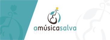 Logomarca do projeto &quot;A música salva&quot;