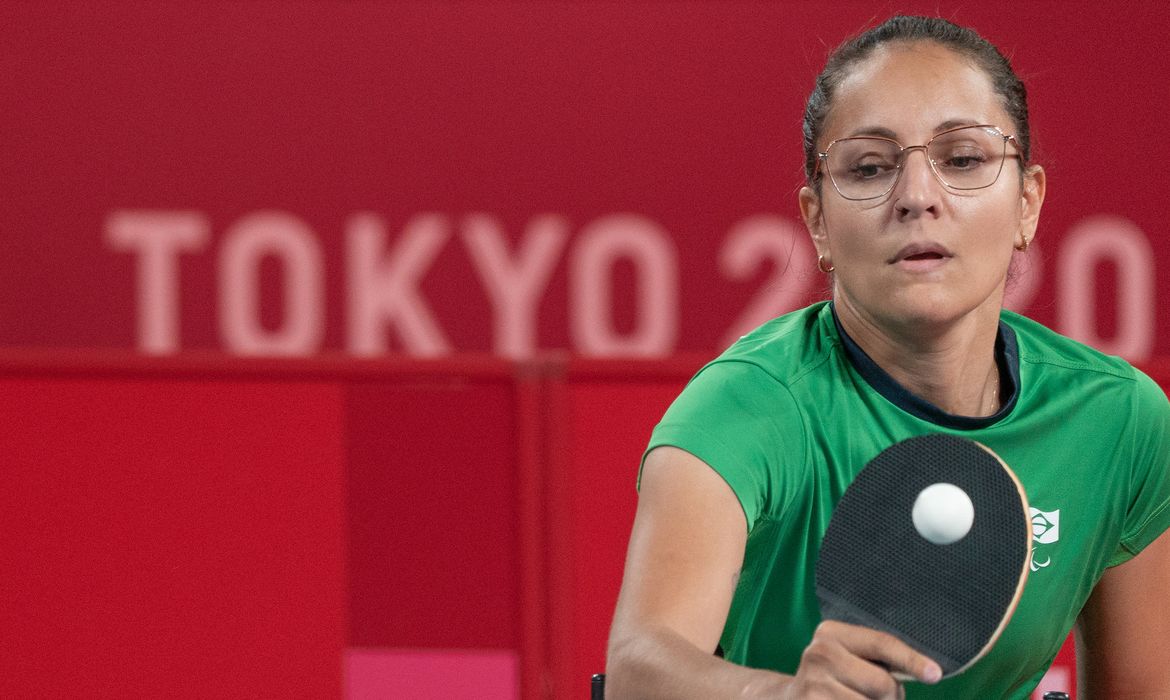 Joyce Oliveira avança às oitavas de final no tênis de mesa -  Tóquio 2020 - Paralimpíada