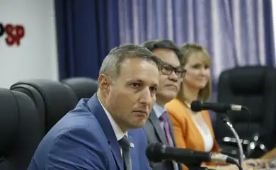 São Paulo (SP) 09/04/2024 - Coletiva de imprensa no Ministério Público (MPSP) sobre a 