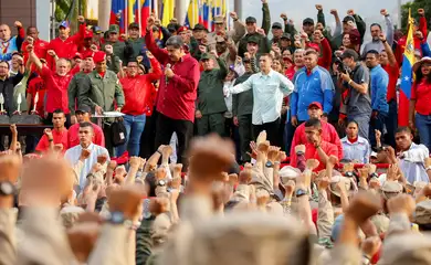Venezuela's President Nicolas Maduro attends an event, in Caracas, Venezuela April 13, 2023. Reuters/Leonardo Fernandez Viloria/Proibida reprodução