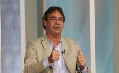 O ex-goleiro  do Fluminense, Paulo Victor, participa do programa Sem Censura,  na TV Brasil