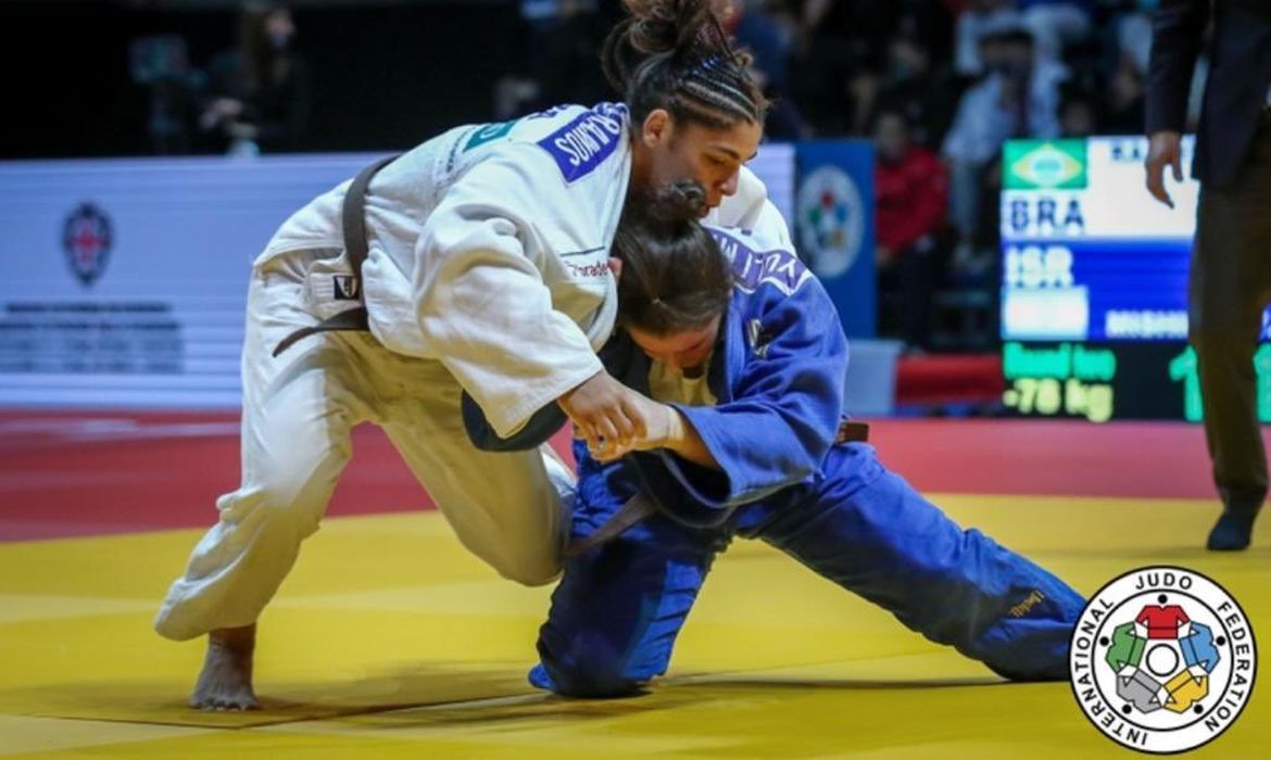 Eliza Ramos ganha outro bronze para o Brasil no Mundial Júnior de Judô.