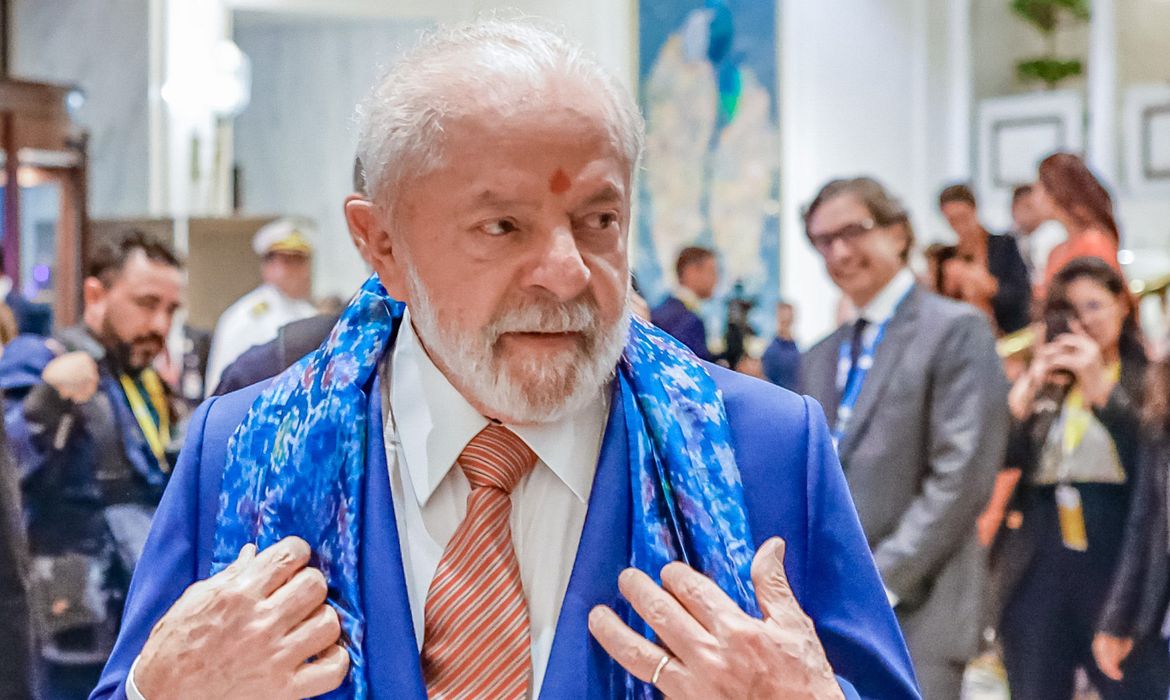 Nova Delhi, Índia, 08.09.2023 - Presidente Lula chega á Nova Delhi, na Índia, para a reunião de cúpula do G-20. Foto: Ricardo Stuckert/PR