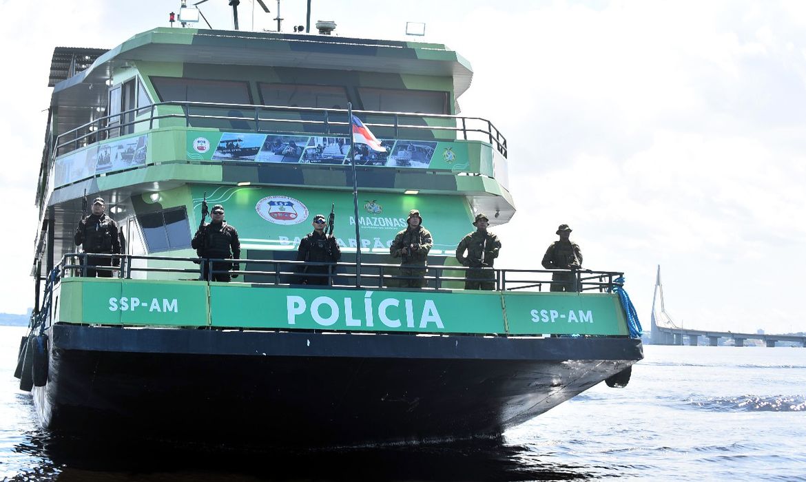 Ministério da Justiça e Segurança Pública entrega torre de comunicação e primeira base fluvial do Programa VIGIA na Amazônia Legal