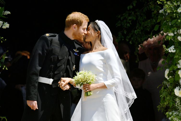 Príncipe Harry e Meghan Markle se casam na capela de São Jorge, no Castelo de Windsor