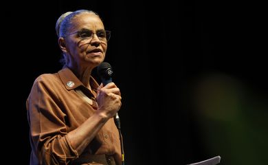 Rio de Janeiro (RJ), 20/08/2024 - A ministra do Meio Ambiente e Mudança do Clima, Marina Silva, participa do Encontro preparatório da Cúpula Social do G20, na Fundição Progresso, Lapa, região central do Rio de Janeiro. Foto: Tânia Rêgo/Agência Brasil