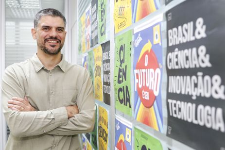 Brasília (DF), 28/03/2025 - Investimento em IA (inteligência artificial). Caetano Penna, diretor do CGEE - Centro de Gestão e Estudos Estratégicos. Foto: Bruno Peres/Agência Brasil