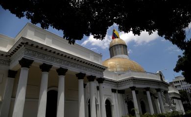 General view of Venezuela's National Assembly building in Caracas, Venezuela May 10, 2019. REUTERS/Ueslei Marcelino