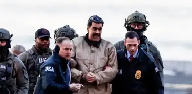 Maduro preso após operação dos EUA na Venezuela