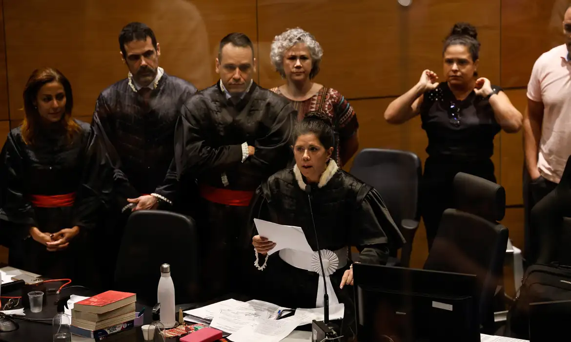 Rio de Janeiro (RJ), 31/10/2024 - Tribunal do Júri do Rio condena Ronnie e Élcio por assassinar Marielle e Anderson. Foto: Tânia Rêgo/Agência Brasil