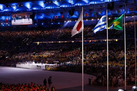 Rio de Janeiro - Cerimônia de encerramento dos Jogos Olímpicos Rio 2016, no Maracanã (Fernando Frazão/Agência Brasil)