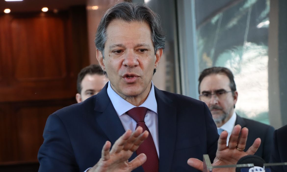 Brasília,(DF) 08/08/2023, Entrevista coletiva do ministro da Fazenda, Fernando Haddad. Foto Valter Campanato/EBC.