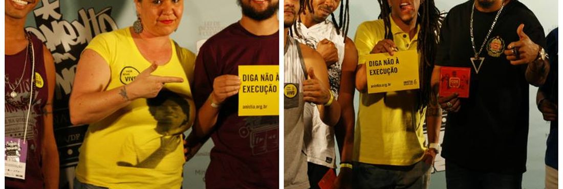 Artistas apoiam campanha Jovem Negro Vivo durante Festival Elemento em Movimento