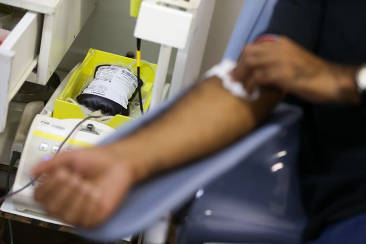 Ministério da Saúde faz campanha de doação de sangue no Hemocentro de Brasília - Arquivo/Agência Brasil
