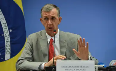 O Secretário-Geral das Relações Exteriores, Embaixador Sérgio Danese,  fala sobre a execução do brasileiro Rodrigo Gularte na Indonésia  (Valter Campanato/Agência Brasil)