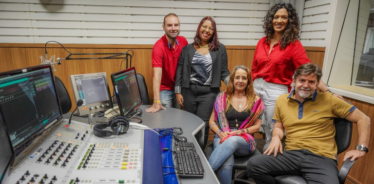 Espaço arte foto para programa