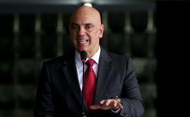 Brasília - O ministro da Justiça e Cidadania, Alexandre de Moraes, participa do lançamento da cartilha Racismo é Crime (Wilson Dias/Agência Brasil